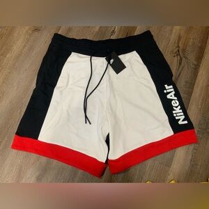 New Nike Air Fleece Shorts Bred CJ4832 101  Men's Size 3XL Tall